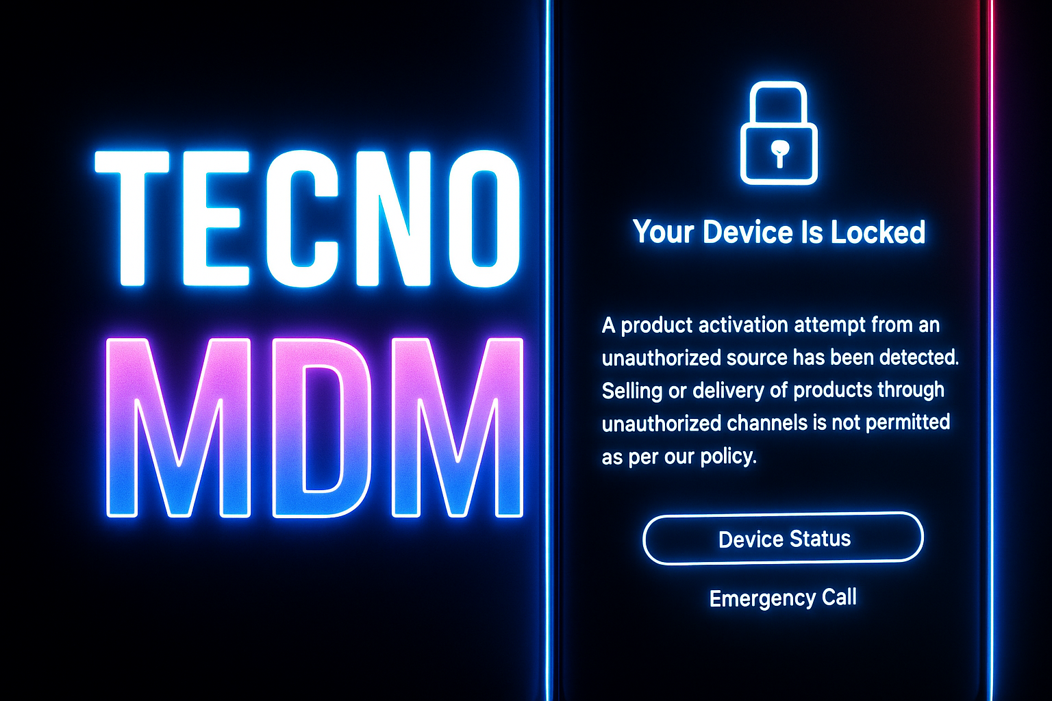 ✅TECNO INFINIX MDM FAST Server 2✅